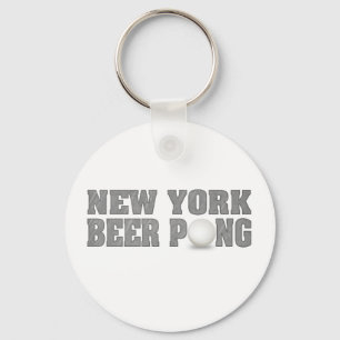 New York Beer Pong Schlüsselanhänger
