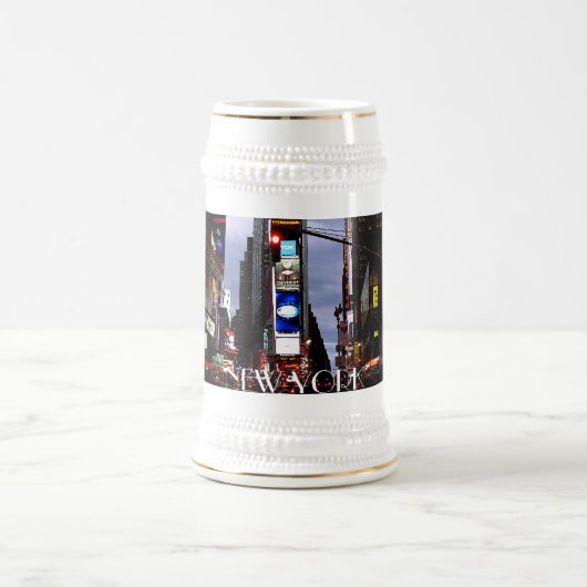 New York Beer Tasse New York City Souvenir Tasse (Mittel)