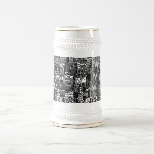 New York Beer Tasse New York City Souvenir Tasse (Mittel)