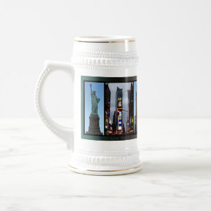 New York Beer Tasse New York City Souvenir Tasse