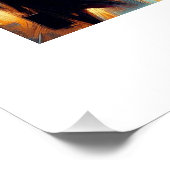 New York bei Nacht, Poster (Ecke)