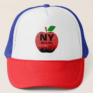 New York Benutzerdefinierte Namen Der Große Apfel Truckerkappe