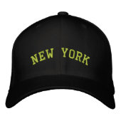 New York bestickte Cap Baseballkappe (Vorderseite)