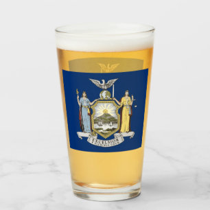 NEW YORK BIER GLASS GLAS