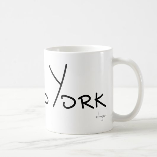 New York Big Apple Kaffeetasse (Rechts)