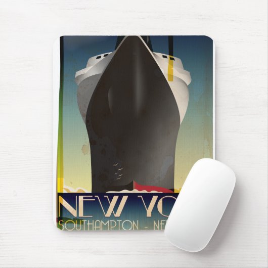 New York bis Southampton Mousepad (Mit Mouse)