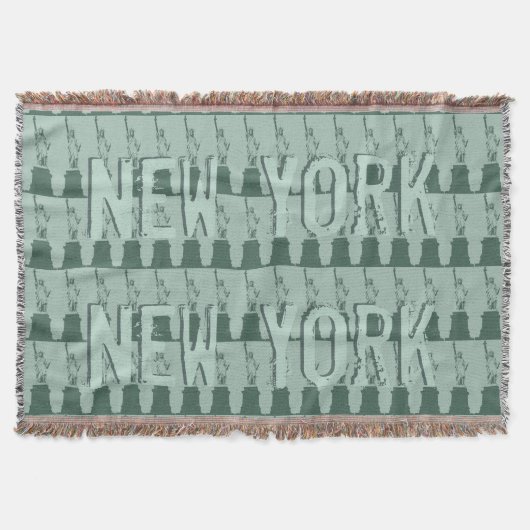 New York Blanket NYC Statue of Liberty Blanket Decke (Vorderseite)