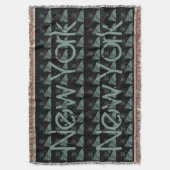 New York Blanket NYC Statue of Liberty Blanket Decke (Vorderseite Vertikal)