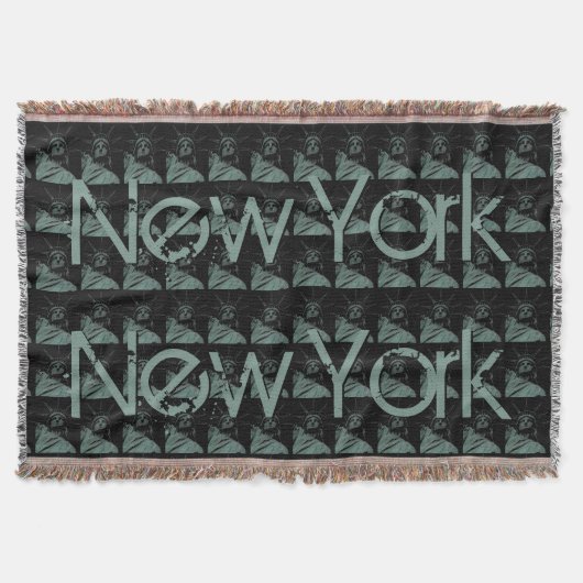 New York Blanket NYC Statue of Liberty Blanket Decke (Vorderseite)