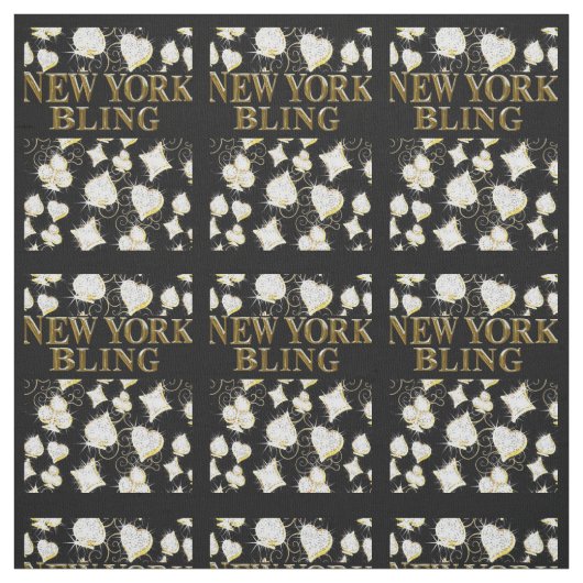 NEW YORK BLING STOFF (Muster)