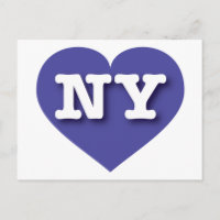 New York Blue Heart - I Liebe NY