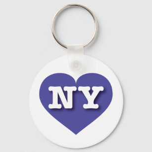 New York Blue Heart - I love NY Schlüsselanhänger