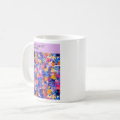 New York Blume Market Poster Kaffeetasse (Vorderseite Links)