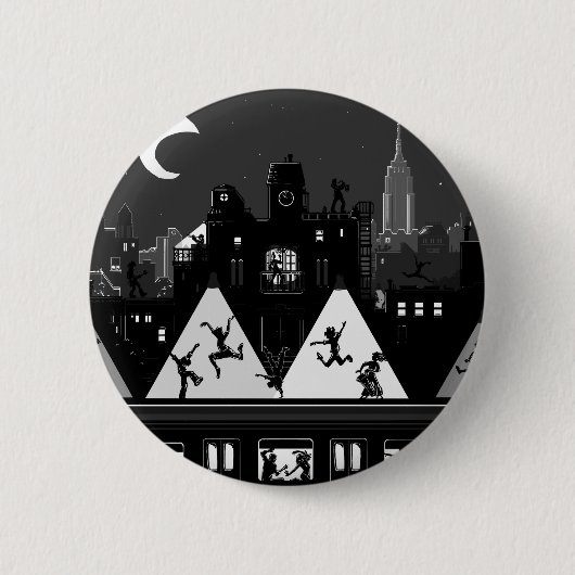 New York Boogie Nights Button (Vorderseite)