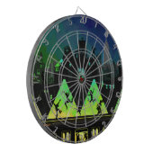 New York Boogie Nights Dartscheibe (Vorderseite Links)