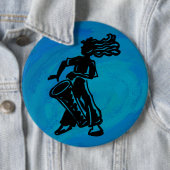 New York Boogie Nights Drum Blue Button (Beispiel)