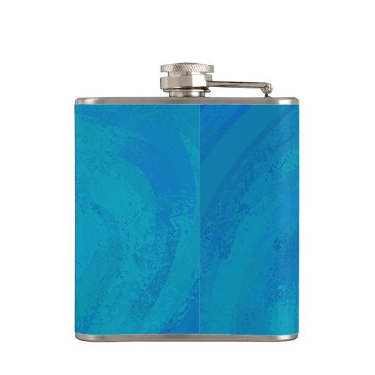 New York Boogie Nights Drum Blue Flachmann (Rückseite)