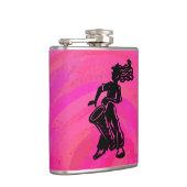 New York Boogie Nights Drum Hot Pink Flachmann (Rechts)