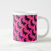 New York Boogie Nights Drum Hot Pink Jumbo-Tasse (Rechts)