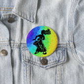 New York Boogie Nights Drum Rainbow Button (Beispiel)