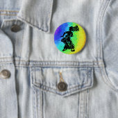 New York Boogie Nights Drum Rainbow Button (Beispiel)