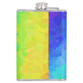 New York Boogie Nights Drum Rainbow Flachmann (Rückseite)