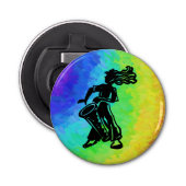New York Boogie Nights Drum Rainbow Flaschenöffner (Vorderseite)
