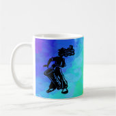New York Boogie Nights Drum Rainbow Kaffeetasse (Links)