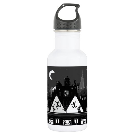 New York Boogie Nights Edelstahlflasche (Vorderseite)