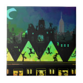 New York Boogie Nights Fliese (Vorderseite)