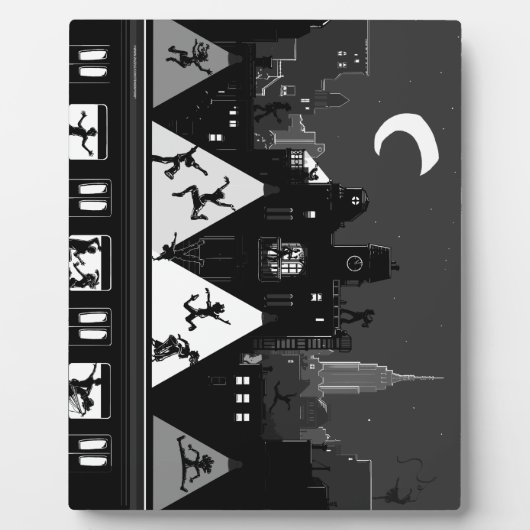 New York Boogie Nights Fotoplatte (Vorderseite)