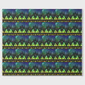 New York Boogie Nights Geschenkpapier (Flach)