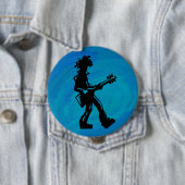 New York Boogie Nights Guitar Blue Button (Beispiel)