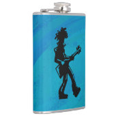 New York Boogie Nights Guitar Blue Flachmann (Rechts)