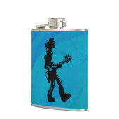 New York Boogie Nights Guitar Blue Flachmann (Links)