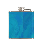 New York Boogie Nights Guitar Blue Flachmann (Rückseite)