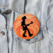 New York Boogie Nights Guitar Orange Button (Beispiel)