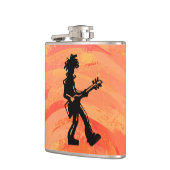 New York Boogie Nights Guitar Orange Flachmann (Links)
