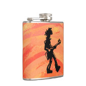 New York Boogie Nights Guitar Orange Flachmann (Rechts)