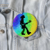 New York Boogie Nights Guitar Rainbow Button (Beispiel)