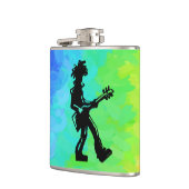 New York Boogie Nights Guitar Rainbow Flachmann (Links)