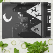 New York Boogie Nights Küchentuch (Gefaltet)