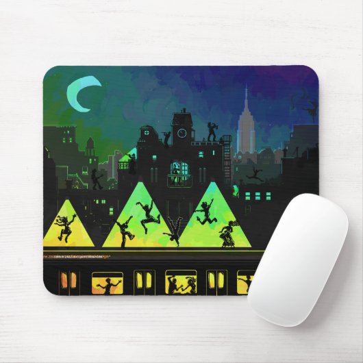 New York Boogie Nights Mousepad (Mit Mouse)