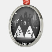 New York Boogie Nights Ornament Aus Metall (Links)