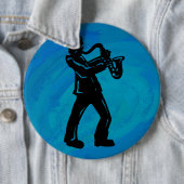New York Boogie Nights Saxophon Blue Button (Beispiel)