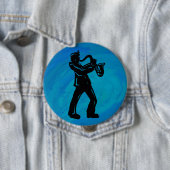 New York Boogie Nights Saxophon Blue Button (Beispiel)