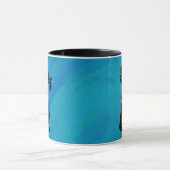 New York Boogie Nights Saxophon Blue Tasse (Zentrum)