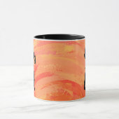 New York Boogie Nights Saxophone Orange Tasse (Zentrum)