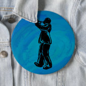 New York Boogie Nights Trumpet Blue Button (Beispiel)
