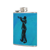 New York Boogie Nights Trumpet Blue Flachmann (Links)